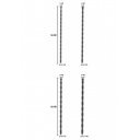 Penis Dilator Set Large 4 pcs  8713221833228 Húgycsőtágító