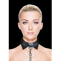 Exclusive Collar & Leash - Black 8714273580955 Fetish
