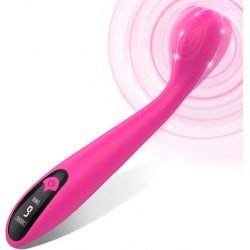 Lily Vibrator, 9 Vibration Modes, LCD Screen, Silicone, Magnetic USB, Pink, 19.5 cm, Velvet Obsession 6427885002648 Multifunkciós Multifunkciós