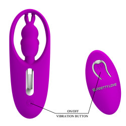 PRETTY LOVE - Wild Rabbit, 12 vibration functions Wireless remote control bw-022071zw,  6959532333992 Csiklóizgatók