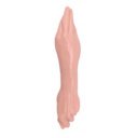 Dildo Fisting Double Hand, PVC, Natural, 36 cm  5000128051873 Dildo