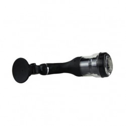 Rotation Lover Masturbator with Handsfree Support, 5 Rotation Modes, TPR, Black, 36.5 cm  6959532311945 Művaginák