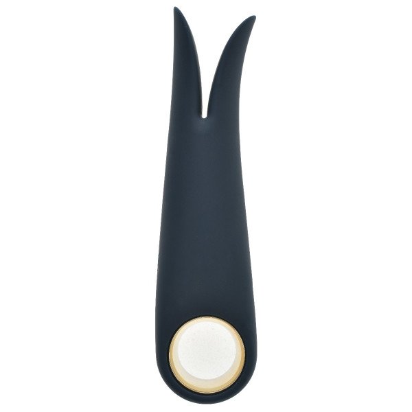 Clitoral Stimulator Tulip Petals 10 Modes Strong Vibrations Dark Blue Silicone 5000128019514 Csiklóizgatók