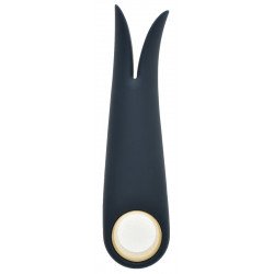 Clitoral Stimulator Tulip Petals 10 Modes Strong Vibrations Dark Blue Silicone 5000128019514 Csiklóizgatók Csiklóizgatók