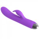 Daisy Vibrator, 10 Vibration Modes, Triggering, Silicone, USB, Purple, 21 cm, Good Vibes 6427885002051 Multifunkciós