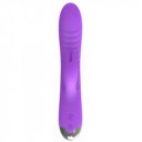 Daisy Vibrator, 10 Vibration Modes, Triggering, Silicone, USB, Purple, 21 cm, Good Vibes 6427885002051 Multifunkciós