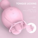 Bloom Vibrator, 18 Stimulating Modes, Silicone, USB, Pink, 10.9 cm  6427885007735 Csiklóizgatók