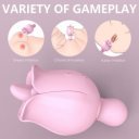 Bloom Vibrator, 18 Stimulating Modes, Silicone, USB, Pink, 10.9 cm  6427885007735 Csiklóizgatók