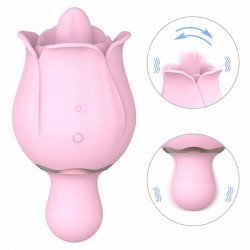 Bloom Vibrator, 18 Stimulating Modes, Silicone, USB, Pink, 10.9 cm  6427885007735 Csiklóizgatók Csiklóizgatók