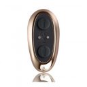 Vibrator Torque Cocktail Remote Control 10 Modes Vibration USB Black Silicone 811041014587 Multifunkciós