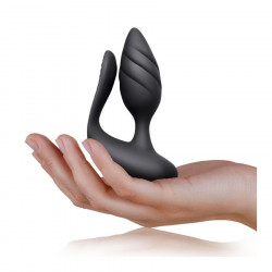 Vibrator Torque Cocktail Remote Control 10 Modes Vibration USB Black Silicone 811041014587 Multifunkciós
