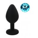 Anal Plug Silicone Buttplug, Medium, Red/Pink 6427885018496 Anál