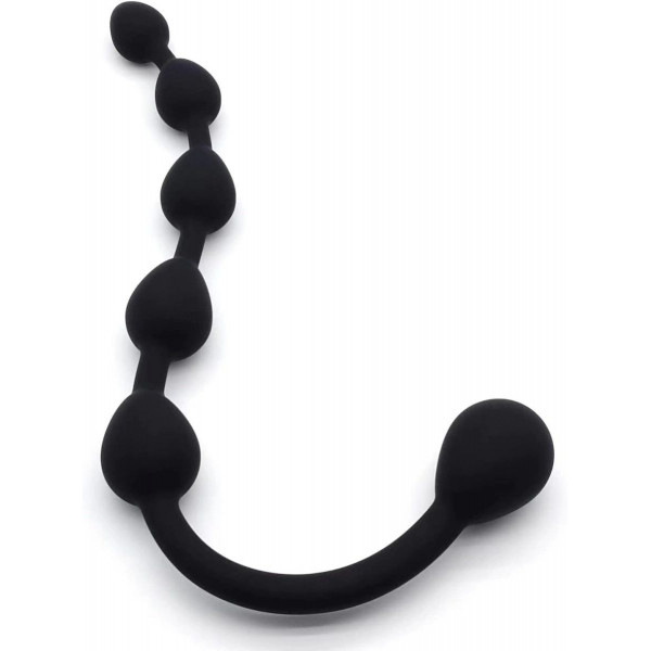 Anal Balls Merra Anal Beads, Silicone, Black, 29.5 cm  6427885006745 Anál