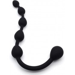 Anal Balls Merra Anal Beads, Silicone, Black, 29.5 cm  6427885006745 Anál Anál