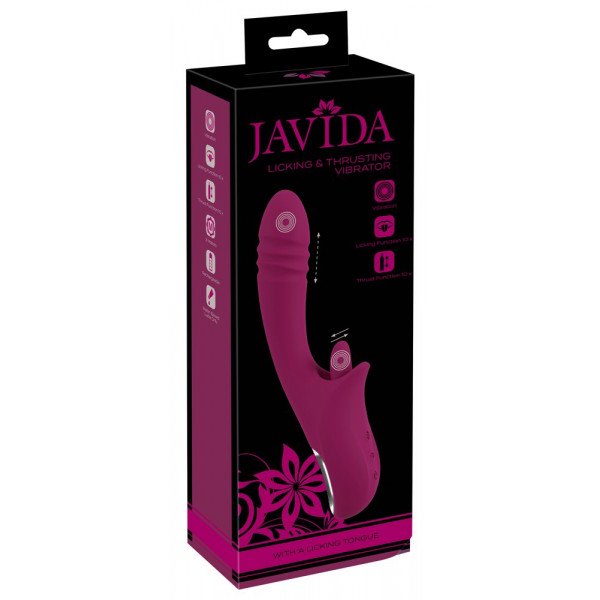 Javida Licking&Thrusting Vibrator 4024144453061 Multifunkciós