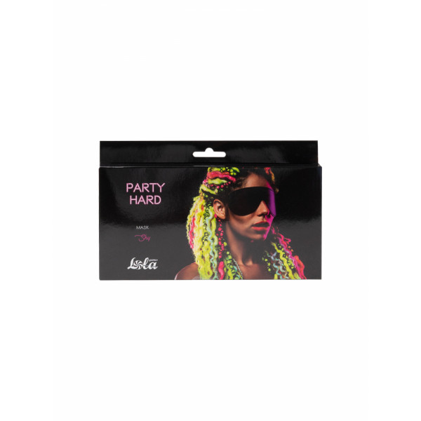 Mask Party Hard Shy Black 8703720022896 Fetish