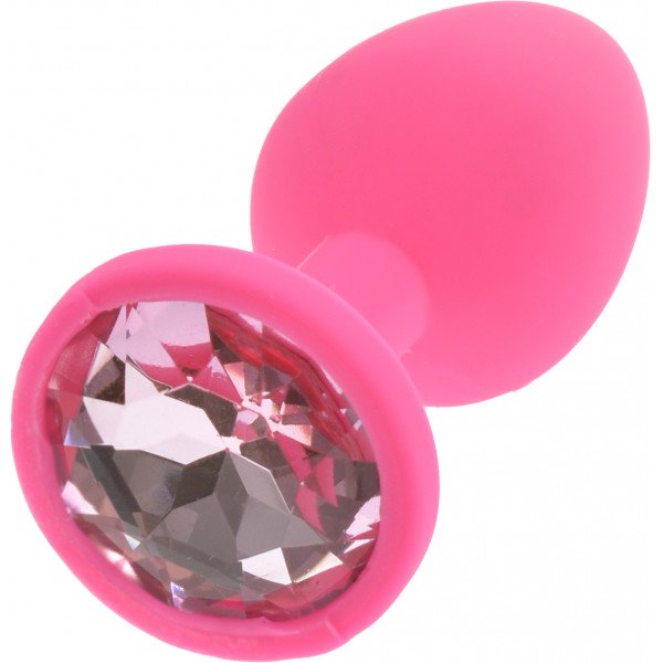 Dop Anal Silicone Buttplug Small Pink / Clear Pink 5000128013963 Anál