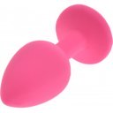 Dop Anal Silicone Buttplug Small Pink / Clear Pink 5000128013963 Anál