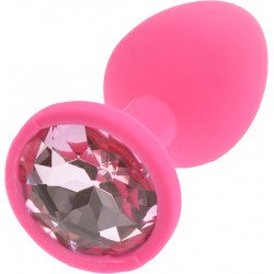 Dop Anal Silicone Buttplug Small Pink / Clear Pink 5000128013963 Anál Anál