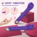 Minsk G Spot Vibrator, 9 Vibration Modes, Silicone, USB, Purple, 17.7 cm 6427885018045 G pont