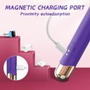 Minsk G Spot Vibrator, 9 Vibration Modes, Silicone, USB, Purple, 17.7 cm 6427885018045 G pont