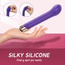 Minsk G Spot Vibrator, 9 Vibration Modes, Silicone, USB, Purple, 17.7 cm 6427885018045 G pont