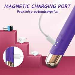 Minsk G Spot Vibrator, 9 Vibration Modes, Silicone, USB, Purple, 17.7 cm 6427885018045 G pont