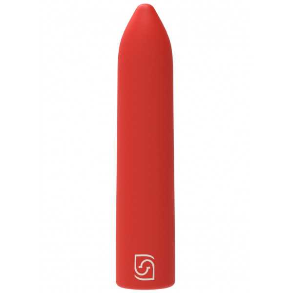Bullet Vibrator Magic Bullet, 10 Vibration Modes, ABS, Magnetic USB, Red, 8.7 cm 6427885002938 Vibrátorok