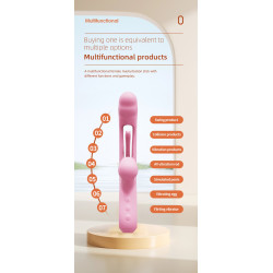 Corse USB 36 functions of vibration and tapping 5906233081593 Multifunkciós
