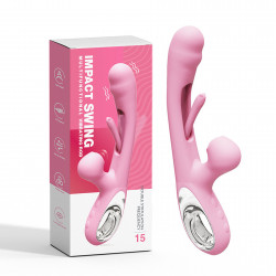 Corse USB 36 functions of vibration and tapping 5906233081593 Multifunkciós