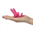 Penis Ring Power Clit Cockring 10 Vibration Modes Pink Silicone 6970260900874 Gyűrűk