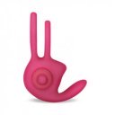 Penis Ring Power Clit Cockring 10 Vibration Modes Pink Silicone 6970260900874 Gyűrűk