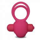 Penis Ring Power Clit Cockring 10 Vibration Modes Pink Silicone 6970260900874 Gyűrűk