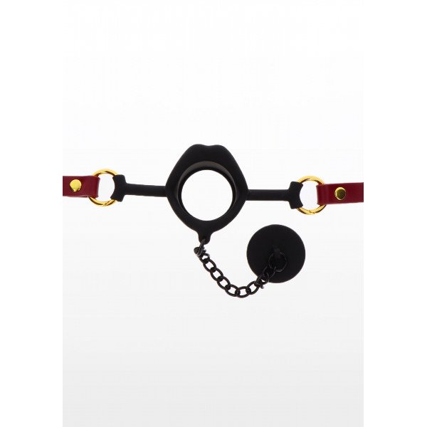 Kinky Gag with Plug Red 8713221828538 Fetish