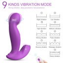 Maxim Remote Control Stimulator, 9 Vibration and Rotation Modes, Silicone, USB, Purple, 12.7 cm 5000128059282 Multifunkciós