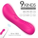 Mini Stimulator Reth 9 Modes Vibration Remote Control Pink Silicon 10.5 Cm 5000128026475 Multifunkciós