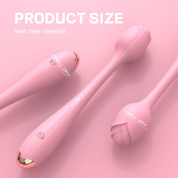 Bendable Vibrator Romance, 9 Vibration Modes, USB, Silicone, Pink, 22 cm 6427885007612 Multifunkciós