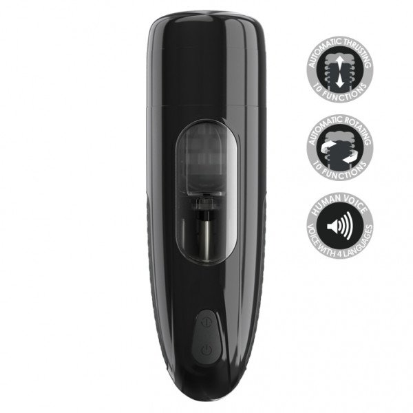 PRETTY LOVE - MARLON Automatic Rotating & Thrusting 10 Function, USB / Voice 6959532332476 Multifunkciós