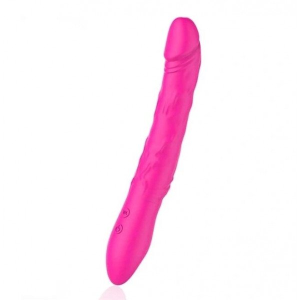 Eden Rotating Vibrator, 9 Vibration Modes & 9 Rotating Modes, Silicone, USB, Pink, 22.7 cm, Velvet Obsession 6427885007698 Multifunkciós