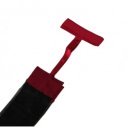 Sexy Stockings with Garter Effect, Black/Red, S-L 6427885011237 Harisnyák