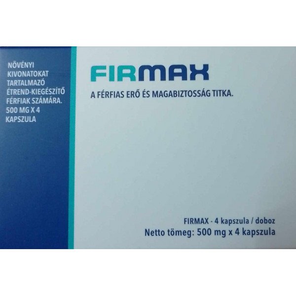 Firmax 4db  kapszula  5999888064622 Táplálékkiegészítők