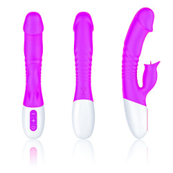 Wibrator-Silicon, Vibrator 7 Function and Heating Mode, Purple 6972775511651 Multifunkciós