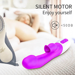 Wibrator-Silicon, Vibrator 7 Function and Heating Mode, Purple 6972775511651 Multifunkciós