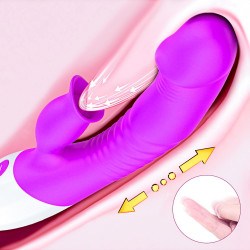 Wibrator-Silicon, Vibrator 7 Function and Heating Mode, Purple 6972775511651 Multifunkciós