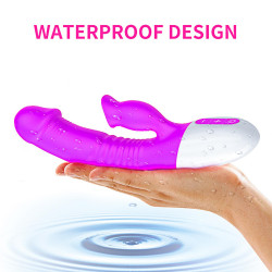 Wibrator-Silicon, Vibrator 7 Function and Heating Mode, Purple 6972775511651 Multifunkciós