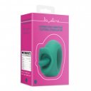 Licking&Vibrating Clitoral Stimulator, 20 Stimulating Modes, Silicone, USB, Green, 8.5 cm 8714273048882 Csiklóizgatók