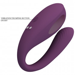 PRETTY LOVE - Aari, 10 vibration functions Mobile APP Long-distance Control 10 thumping functions 6959532360905 Párvibrátor