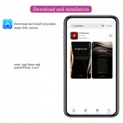 PRETTY LOVE - Aari, 10 vibration functions Mobile APP Long-distance Control 10 thumping functions 6959532360905 Párvibrátor