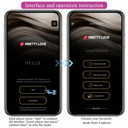PRETTY LOVE - Aari, 10 vibration functions Mobile APP Long-distance Control 10 thumping functions 6959532360905 Párvibrátor