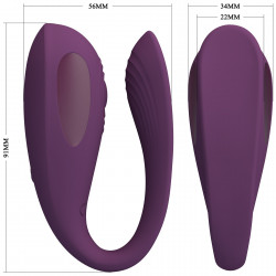 PRETTY LOVE - Aari, 10 vibration functions Mobile APP Long-distance Control 10 thumping functions 6959532360905 Párvibrátor
